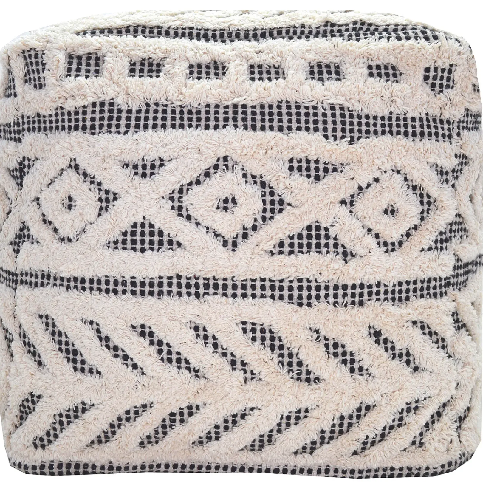 Hot Kai Diamond Tufted Pouf, 16 Outlet Ottomans & Poufs