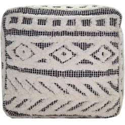 Hot Kai Diamond Tufted Pouf, 16 Outlet Ottomans & Poufs