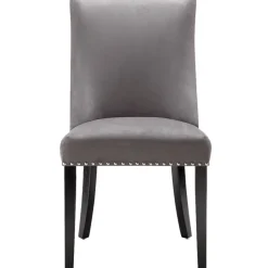 Sale Kane Upholstered Ring Back Dining Chair With Nailhead Trim Good Quality Dining Chairs & Benches