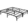 Online King Metal Mattress Platform Frame Discount Bedroom