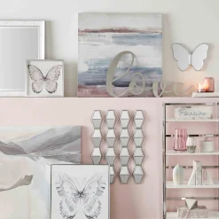 Clearance Laila Ali Astrid Chrome Bookshelf Promotion Office