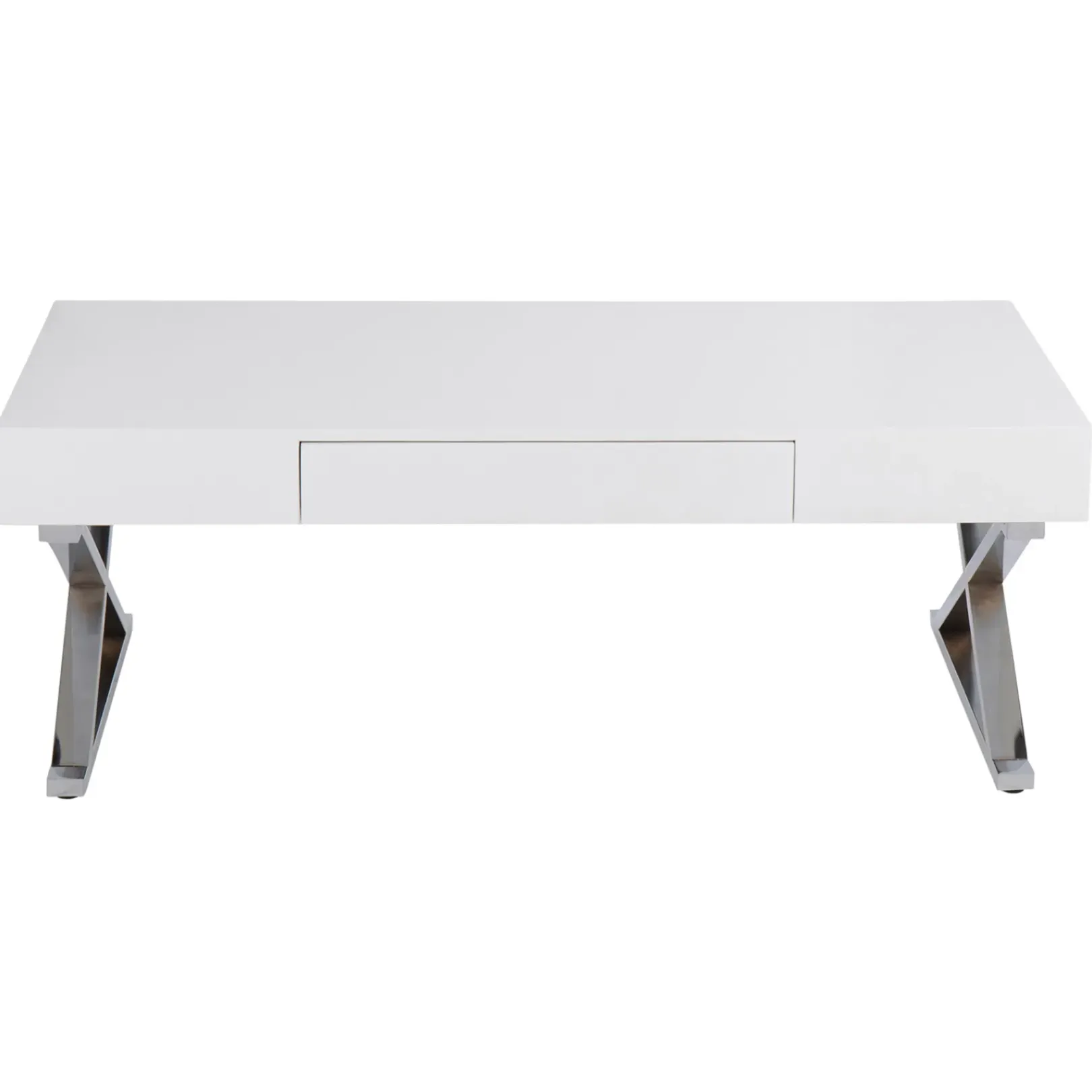 Sale Laila Ali Astrid White Coffee Table Cheaper Coffee & End Tables