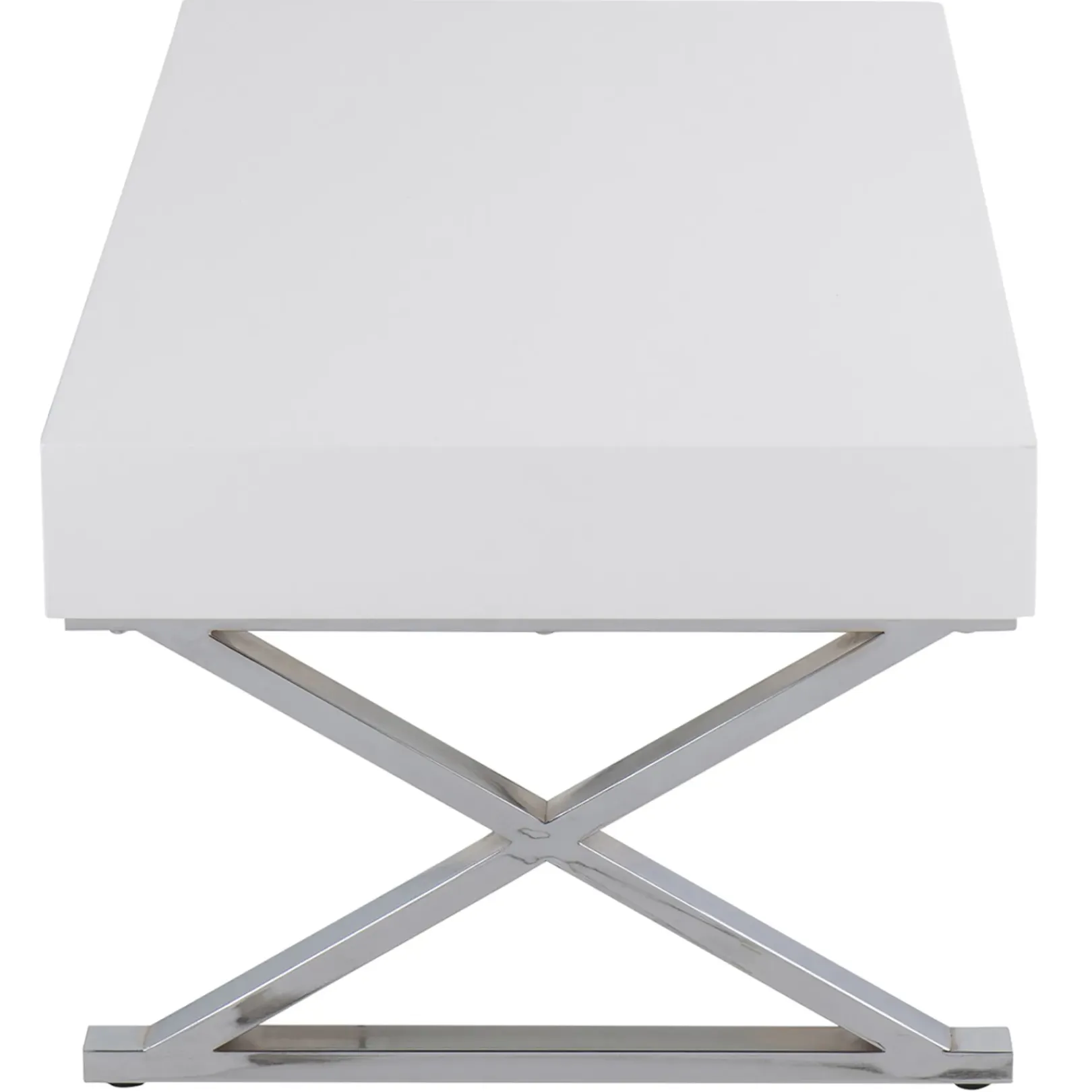 Sale Laila Ali Astrid White Coffee Table Cheaper Coffee & End Tables