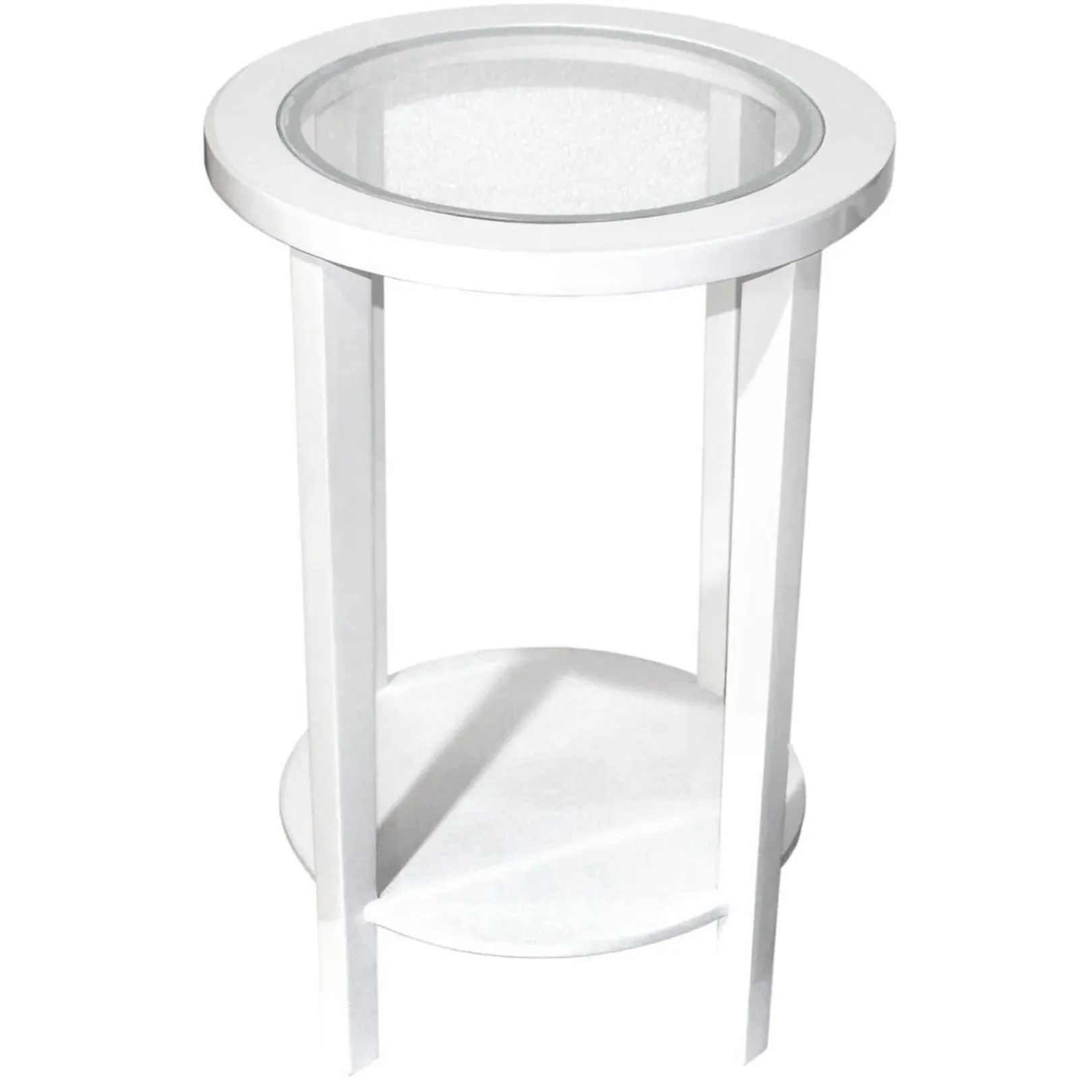 Best Laila Ali White Wooden Nightstand, 24 Discount Accent Tables