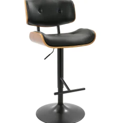 New Lombardi Adjustable Faux Leather Barstool Kd Opening Sales Barstools