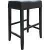 Hot Madison Black Backless Barstool, 29 Outlet Barstools