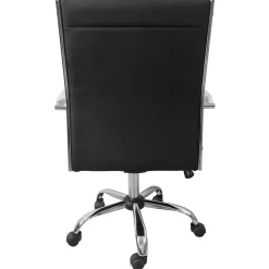Maxwell Adjustable Faux Leather Office Chair, Black Flash Sale Office