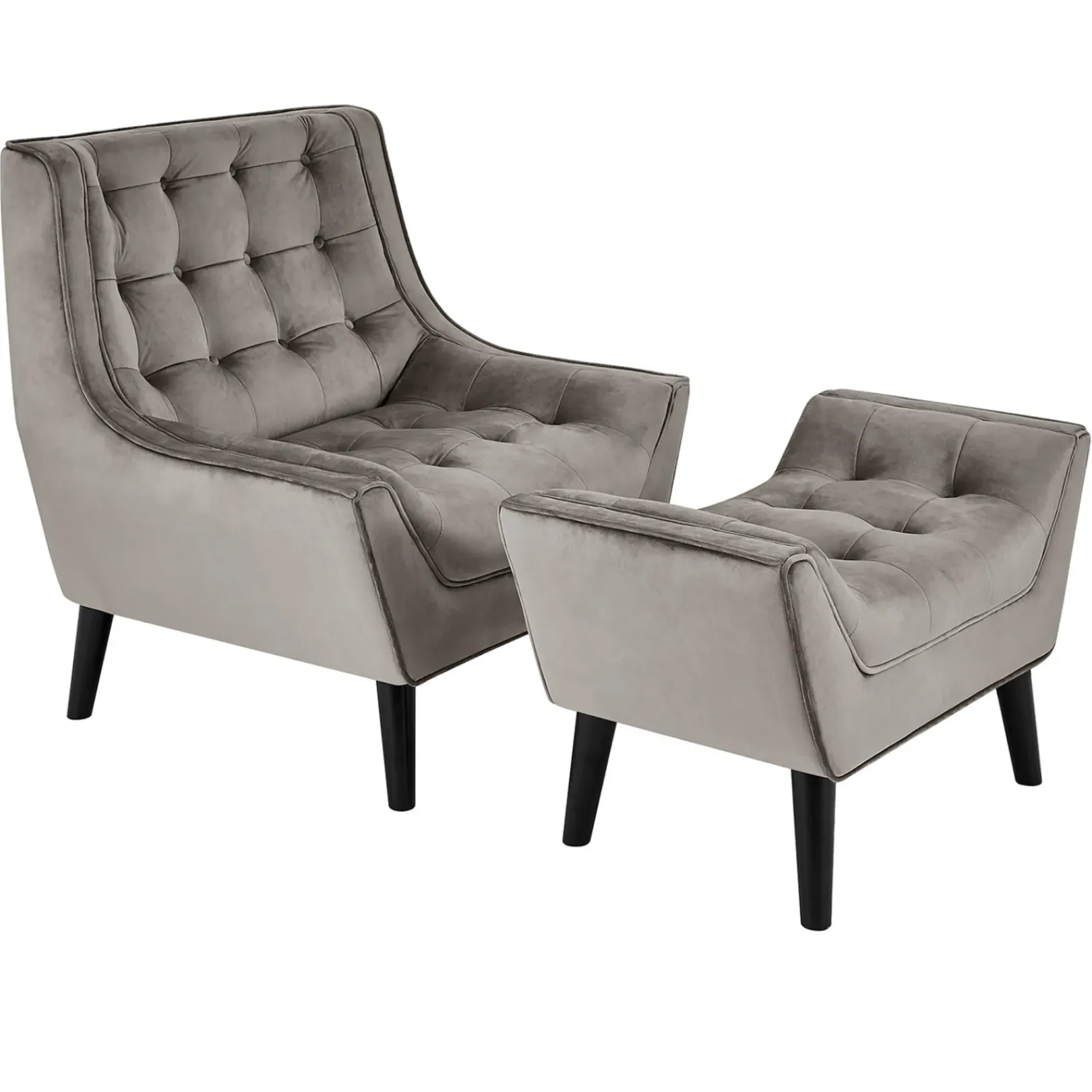 Online Mays Chair And Ottoman Set Opening Sales Accent Chairs