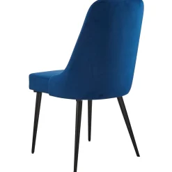 Mereen Indigo Velvet Dining Chair, Kd Online Discount Dining Chairs & Benches