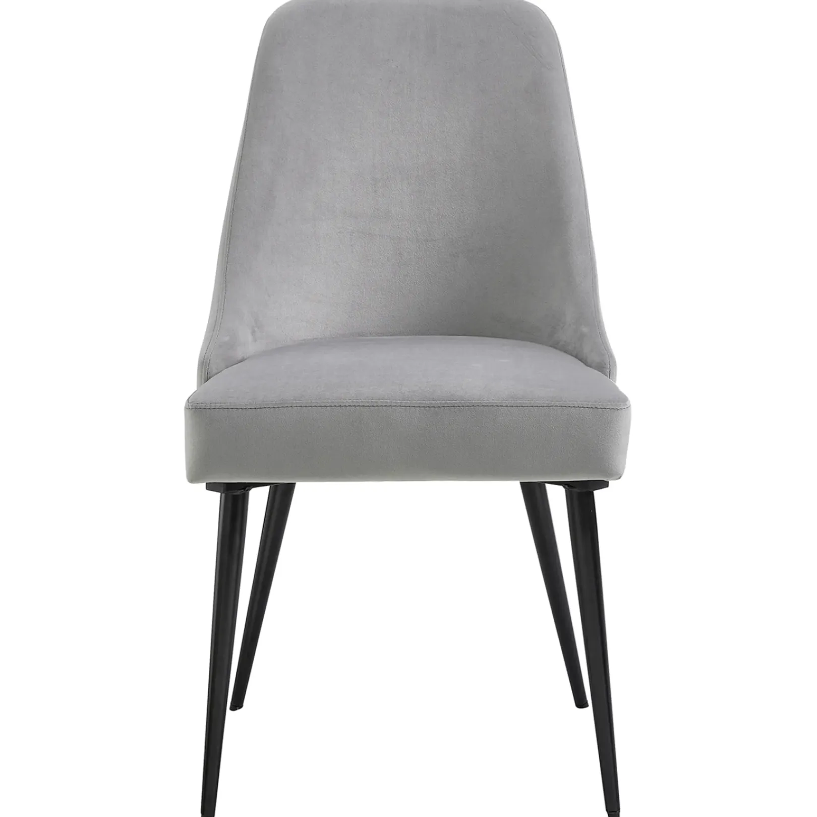 Clearance Mereen Velvet Dining Chair, Grey Premium Dining Chairs & Benches