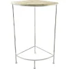 Best Metal Corner Plant Stand With Wood Top Grey, Large Fashion Plant Stands