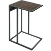 Discount Metal C-Table With Usb Port, Brown Promotion Accent Tables