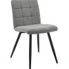 Online Mia Grey Quilted Dining Chair Discount Dining Chairs & Benches