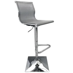 Online Micah Adjustable Barstool, Grey Opening Sales Barstools