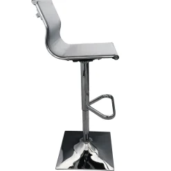 Online Micah Adjustable Barstool, Grey Opening Sales Barstools