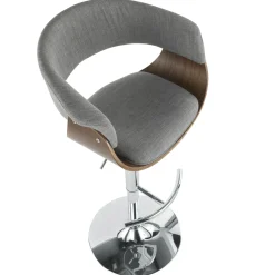 Discount Modern Vintage Barstool, Grey Gift Selection Barstools