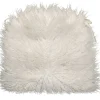 Outlet Mongolian Faux Fur Chair Pad/Ties White Promotion Dining Chair Cushions & Pads