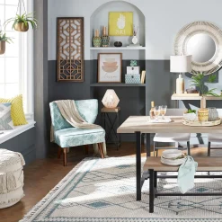 Hot Nala Handwoven Fringe Round Pouf Less Expensive Ottomans & Poufs