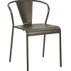 New Nova Dark Grey Metal Dining Chair Less Expensive Dining Chairs & Benches