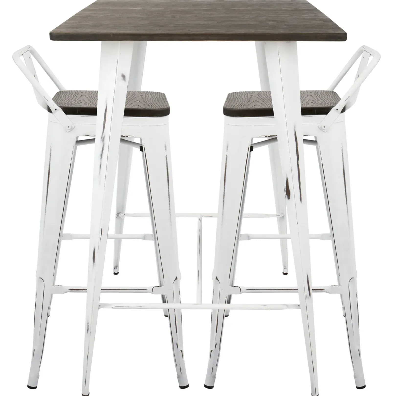Discount Oregon 3-Piece White Dining Table Set Premium Dining Tables & Sets