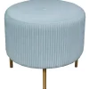 Online Piper Pleated Ottoman Premium Ottomans & Poufs