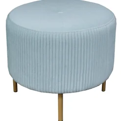 Online Piper Pleated Ottoman Premium Ottomans & Poufs