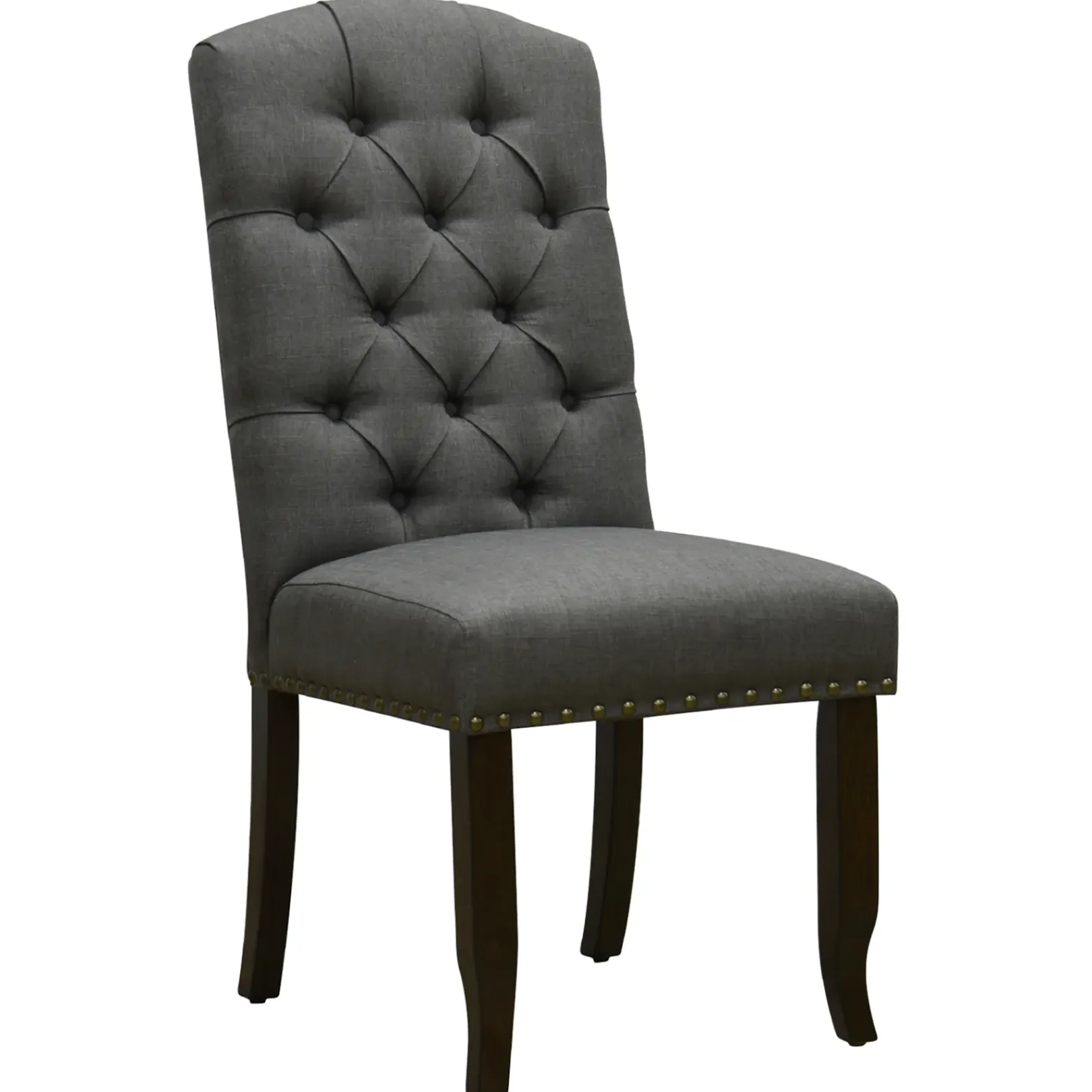 Clearance Providence Amina Dining Chair, Charcoal Grey Exquisite Gifts Dining Chairs & Benches