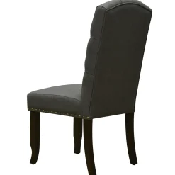 Clearance Providence Amina Dining Chair, Charcoal Grey Exquisite Gifts Dining Chairs & Benches