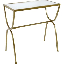 Sale Providence Astoria Console Table, Gold Featured Entryway Furniture