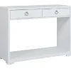 New Providence Clara White Console Table Flash Sale Entryway Furniture