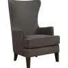 Clearance Providence Kori Accent Chair, Charcoal Kd Promotion Accent Chairs