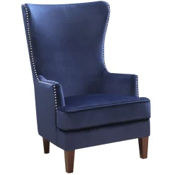 Providence Kori Accent Chair, Navy Less Expensive Accent Chairs