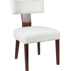 Providence Presley T-Back Dining Chair, White Discount Dining Chairs & Benches
