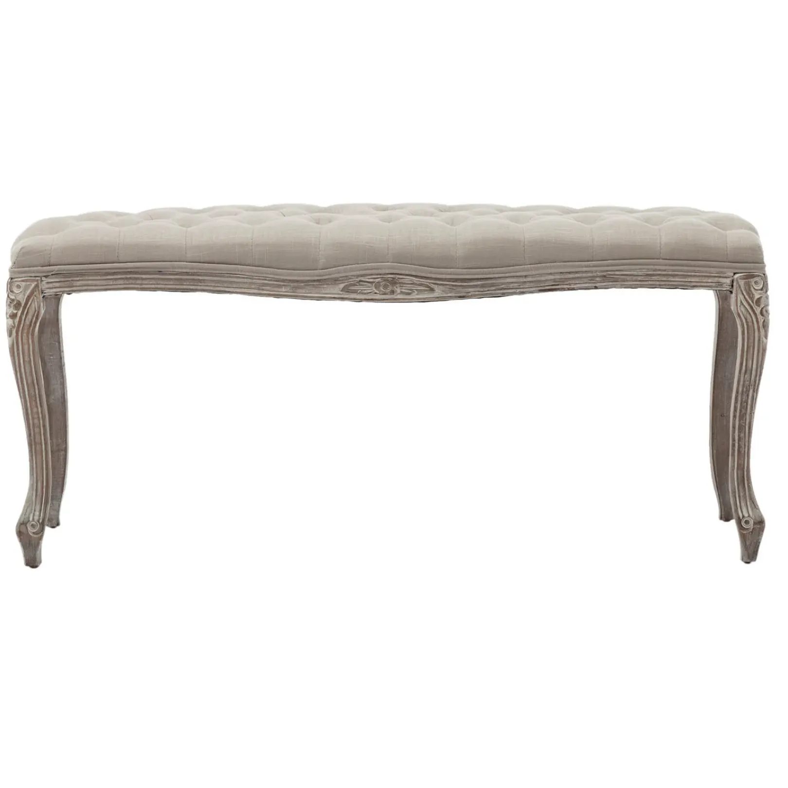 Discount Providence Simone Grey Bench, Kd Clearance Stools & Benches