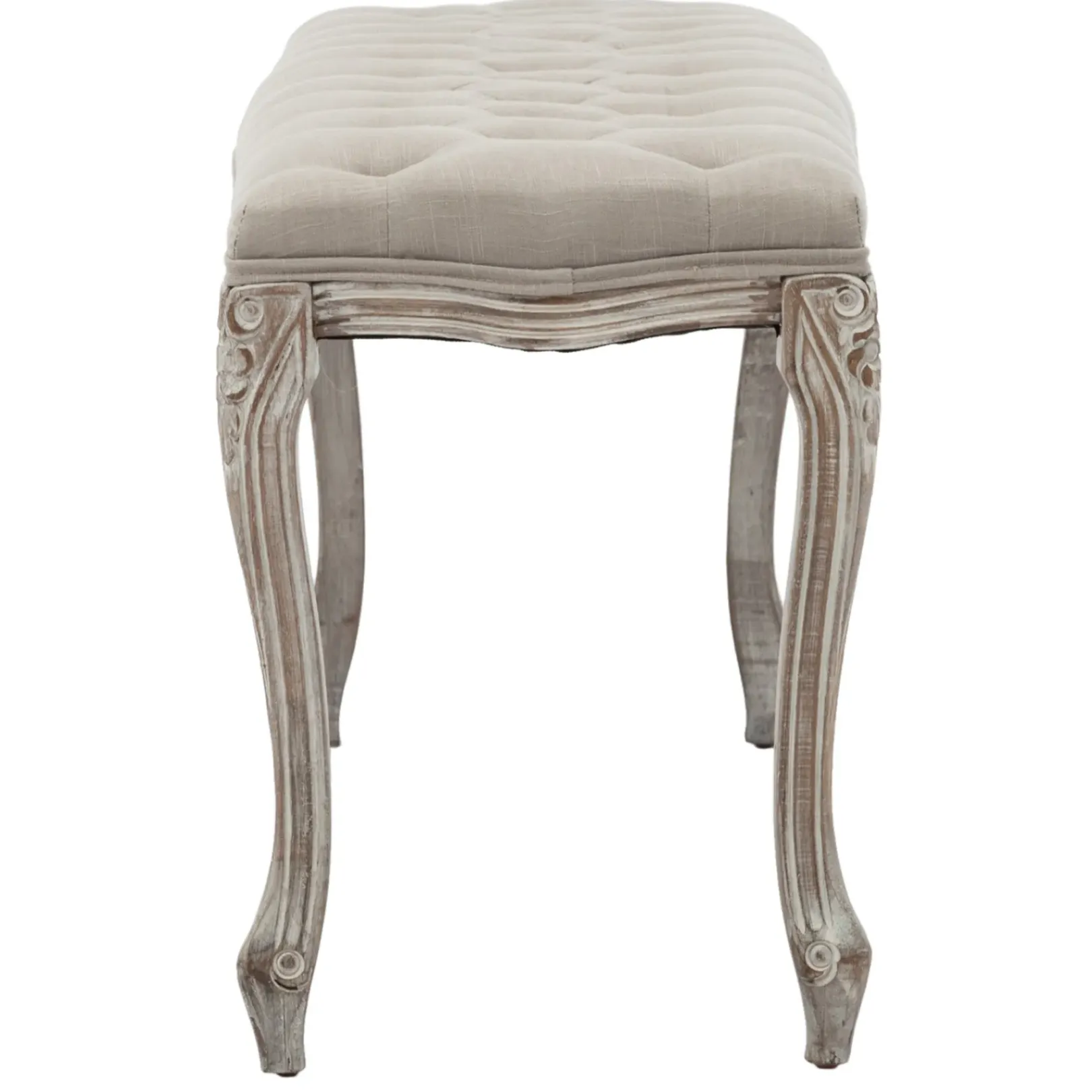 Discount Providence Simone Grey Bench, Kd Clearance Stools & Benches