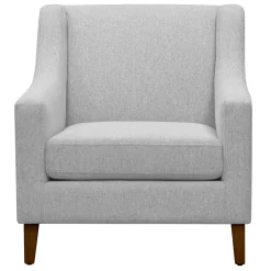 Sale Providence Wells Accent Chair, Light Grey Opening Sales Accent Chairs