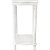 Discount Providence White Wood Square Plant Stand, 24 Discount Plant Stands