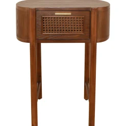 New Reston Round-Corner End Table Premium Coffee & End Tables