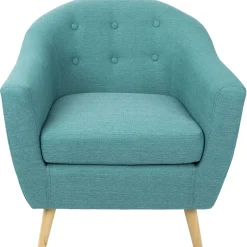 Best Rockwell Teal Mid-Century Modern Accent Chair Gift Selection Accent Chairs