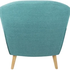 Best Rockwell Teal Mid-Century Modern Accent Chair Gift Selection Accent Chairs