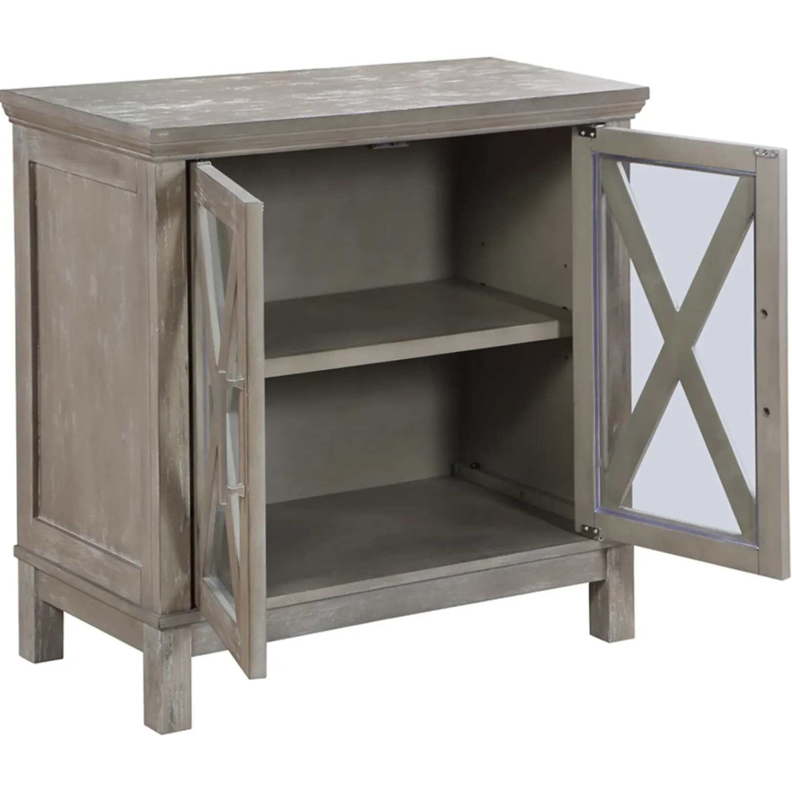 Outlet Rowan 2-Drawer Grey Cabinet Flash Sale Cabinets & Chests