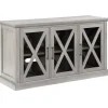 Discount Rowan 3-Drawer Grey Cabinet Good Quality Cabinets & Chests