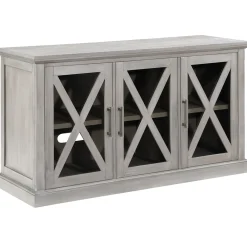 Discount Rowan 3-Drawer Grey Cabinet Good Quality Cabinets & Chests