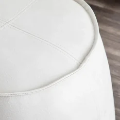 Rowan Ottoman Cream Gift Selection Ottomans & Poufs