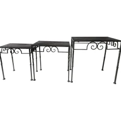 Discount Rustic Rectangle Wood Top Table With Twist Leg, Large Flash Sale Accent Tables