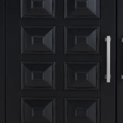 Outlet Sadie 2-Drawer Geometric Cabinet, Black Outlet Cabinets & Chests