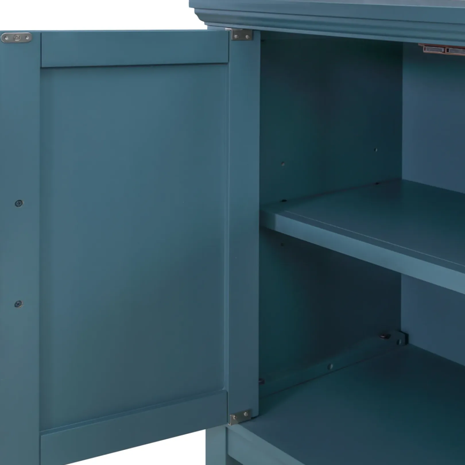 Best Sadie 2-Drawer Geometric Cabinet, Turquoise Clearance Cabinets & Chests