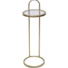 Hot Salem Drink Table, Gold Discount Online Accent Tables