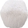 Hot Sammy Shag Pouf, Ivory Opening Sales Ottomans & Poufs