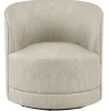 New Sawyer Swivel Chair, Grey Discount Accent Chairs